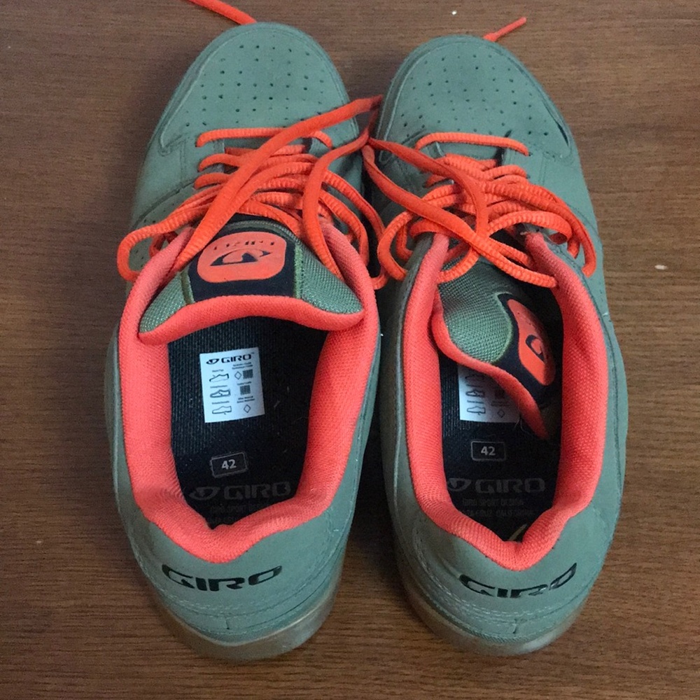 Giro Green and Orange Sneakers - Picture 2 of 5